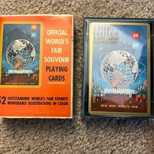 Official World’s Fair Souvenir Playing Cards